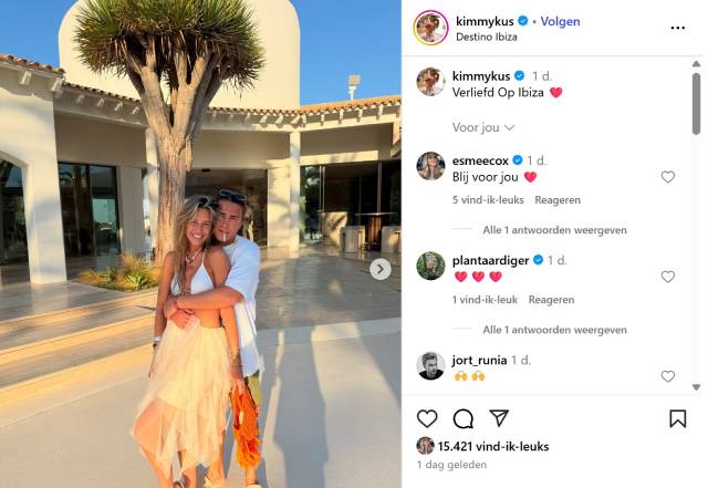 Instagram-post Kimmy.